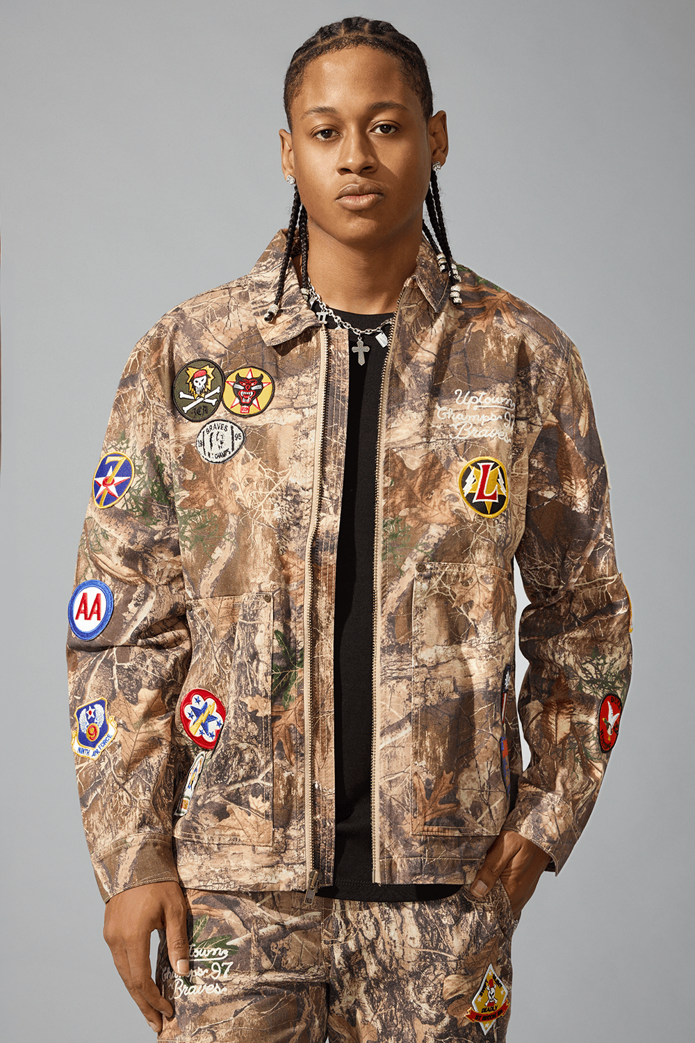 Origin Story Full Zip Work Jacket (Hunter Camo)