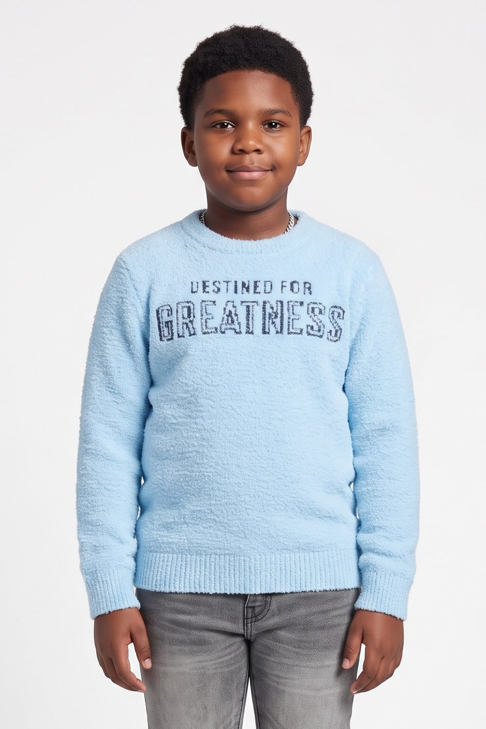 JC Kids Kids Plush Crewneck Sweater