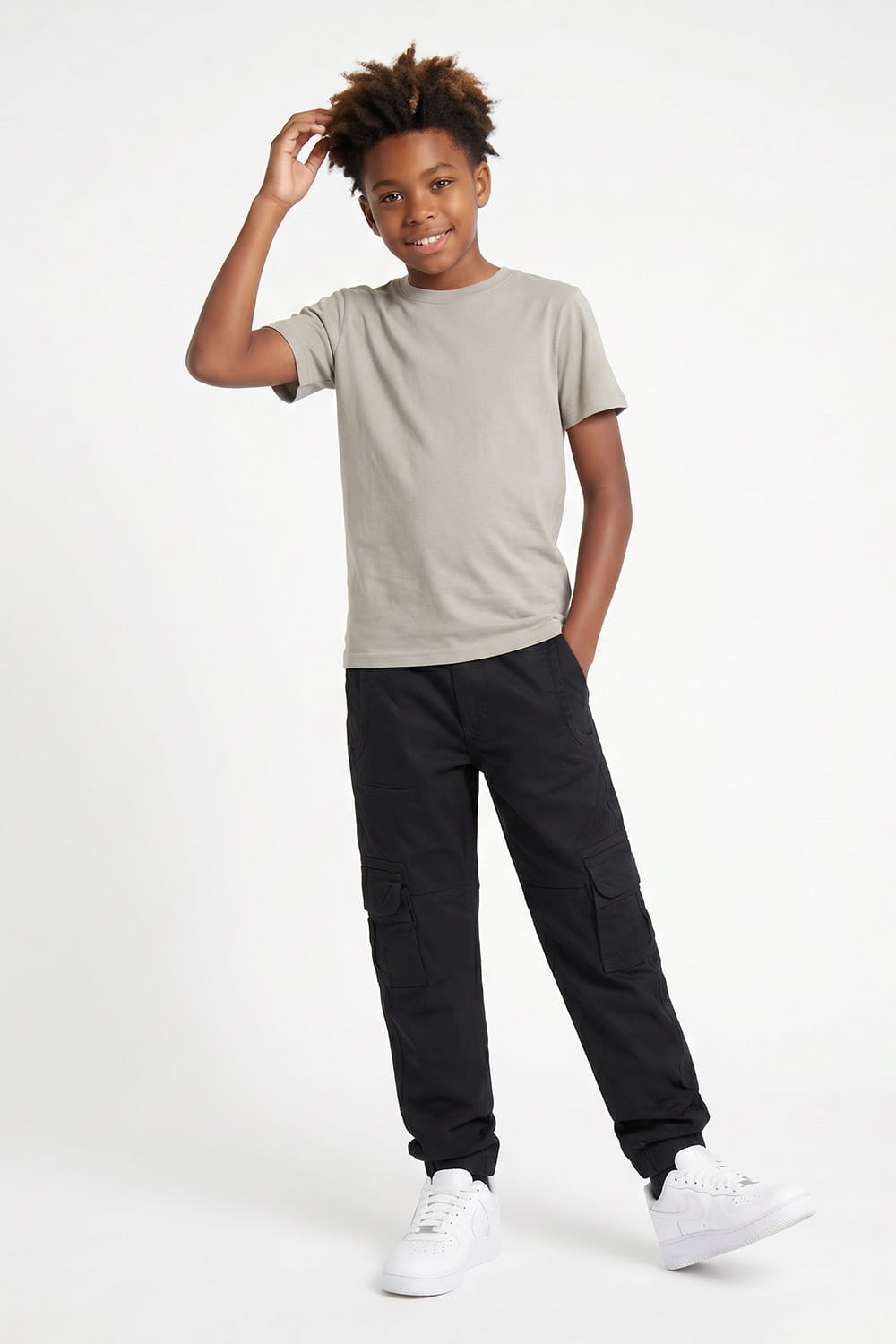 JC Kids Kids OG Cargo Pants (Black)