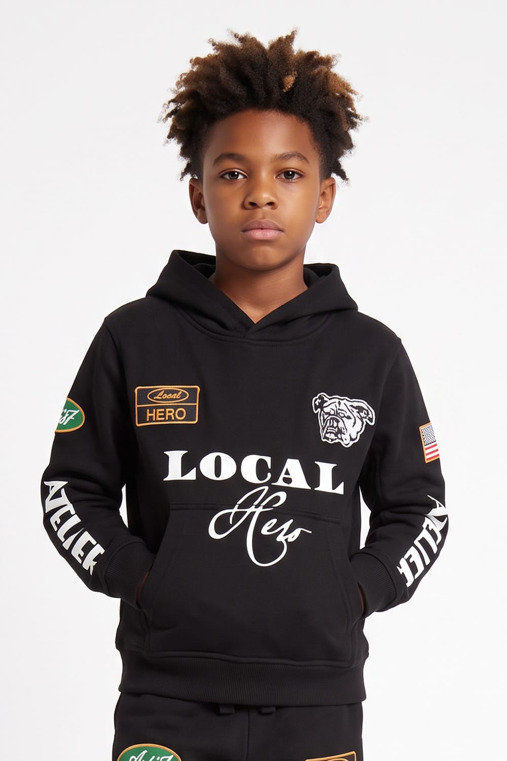 JC Kids Kids Atelier Pullover Hoodie