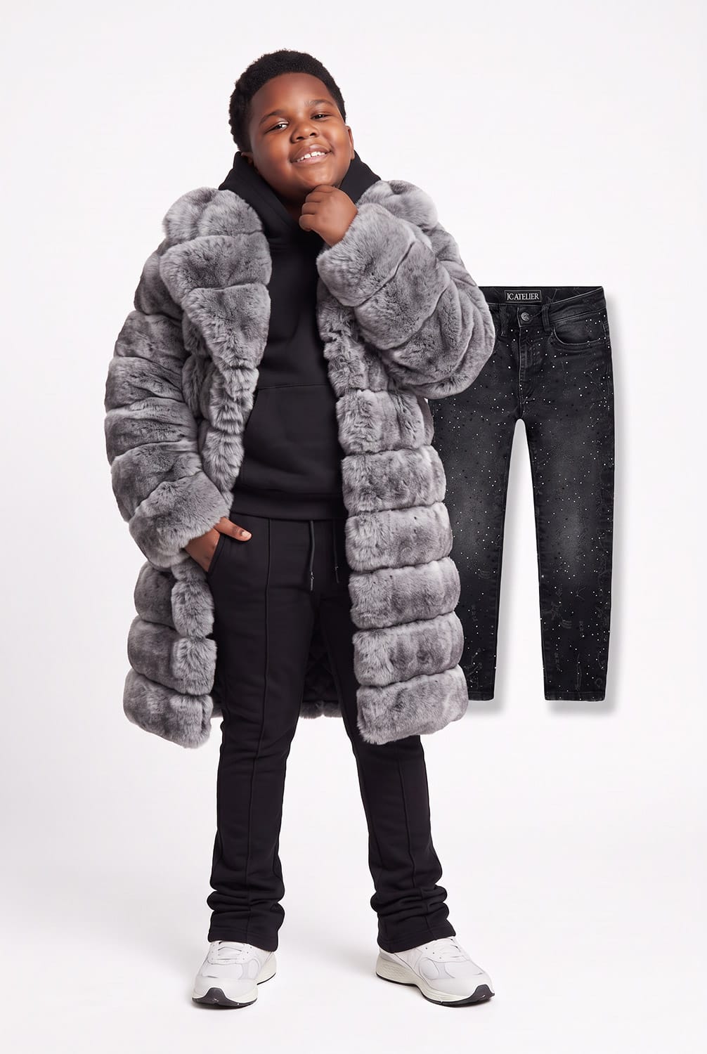 JC Kids Kids Don Juan Fleece & Denim 4 Pack