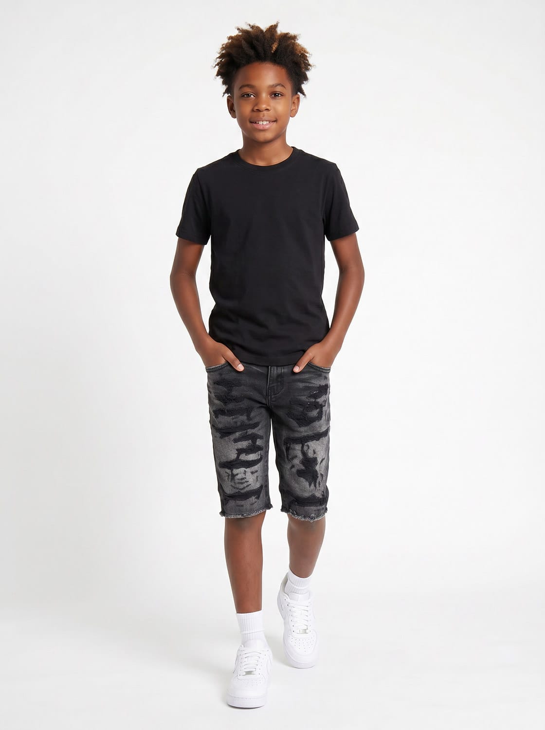 JC Kids Kids Arlington Denim Shorts