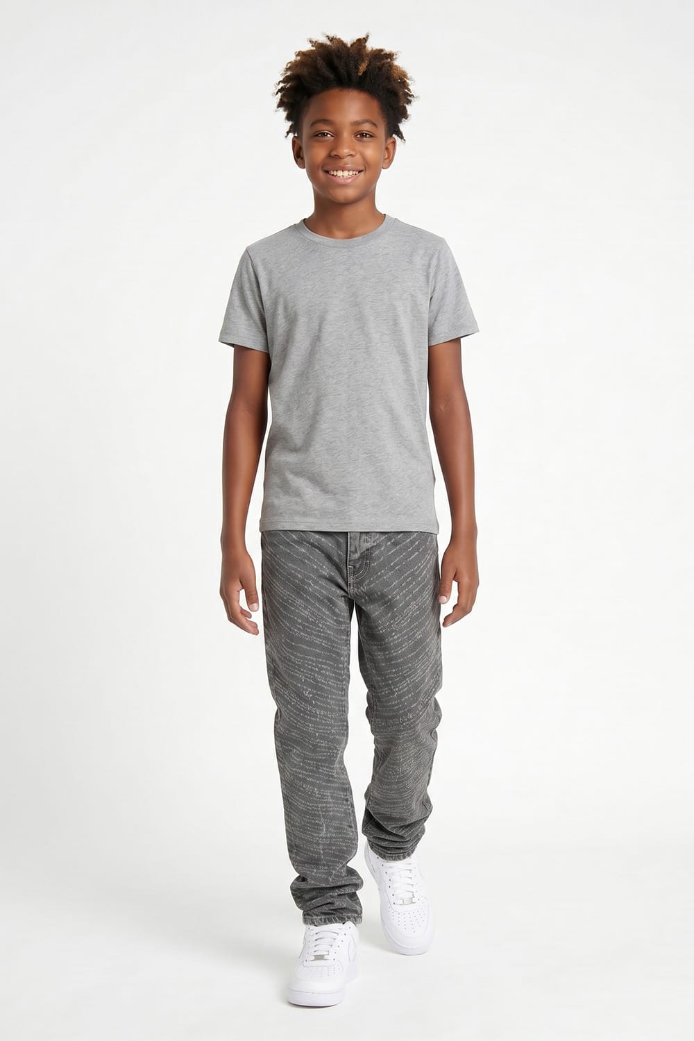 JC Kids Kids Symmetrical Denim (Cement Wash)