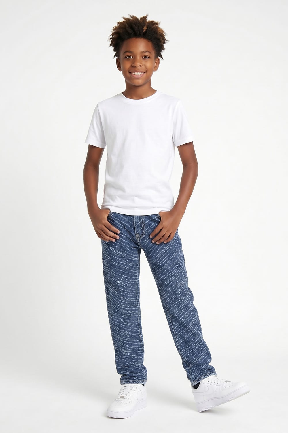 JC Kids Kids Symmetrical Denim (Medium Blue)