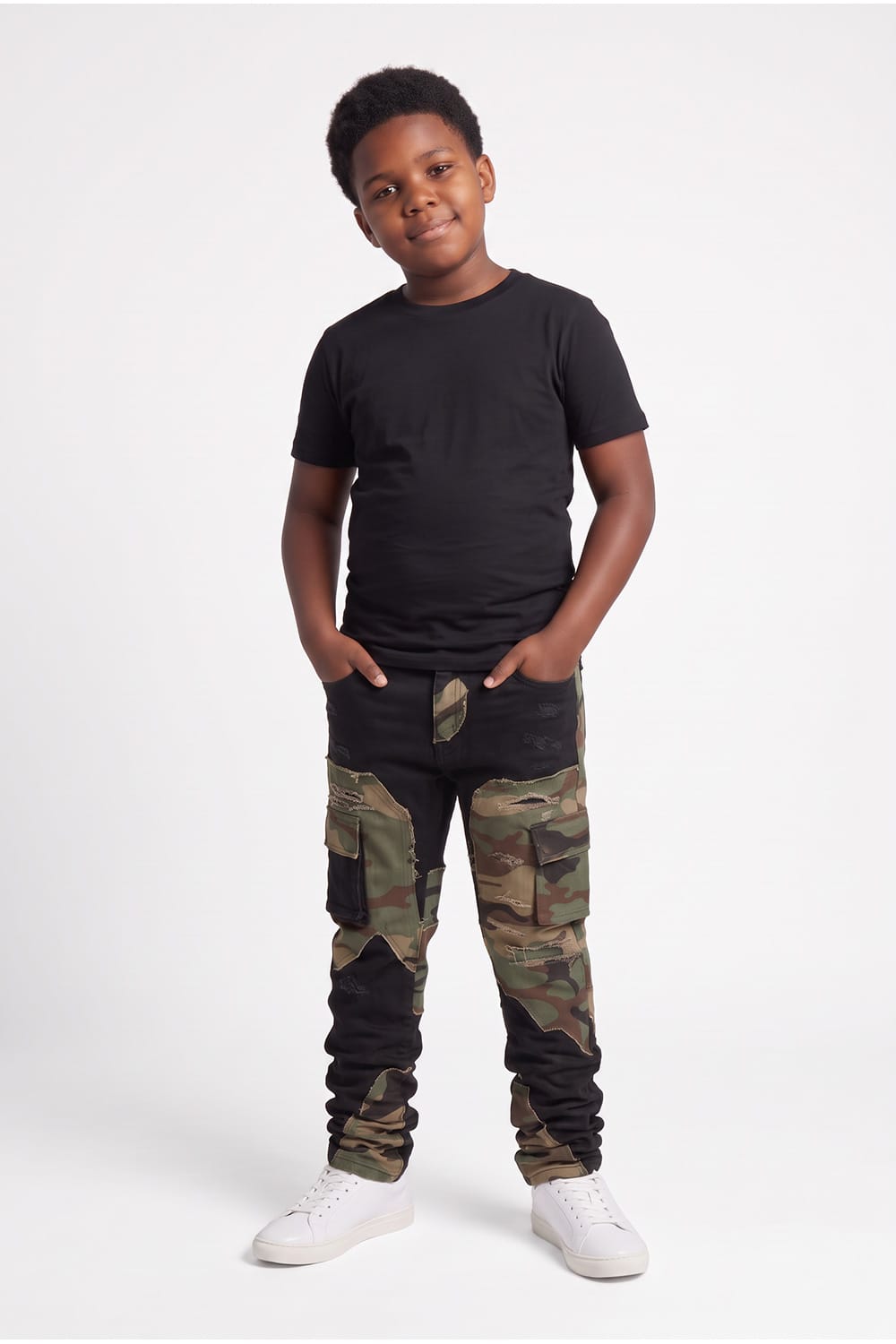 JC Kids Kids Dark hours Denim (Black)