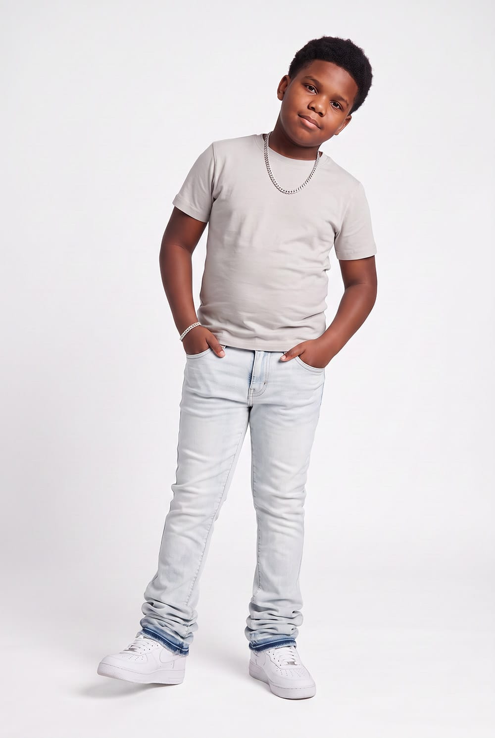 JC Kids Kids Stacked Slauson Denim