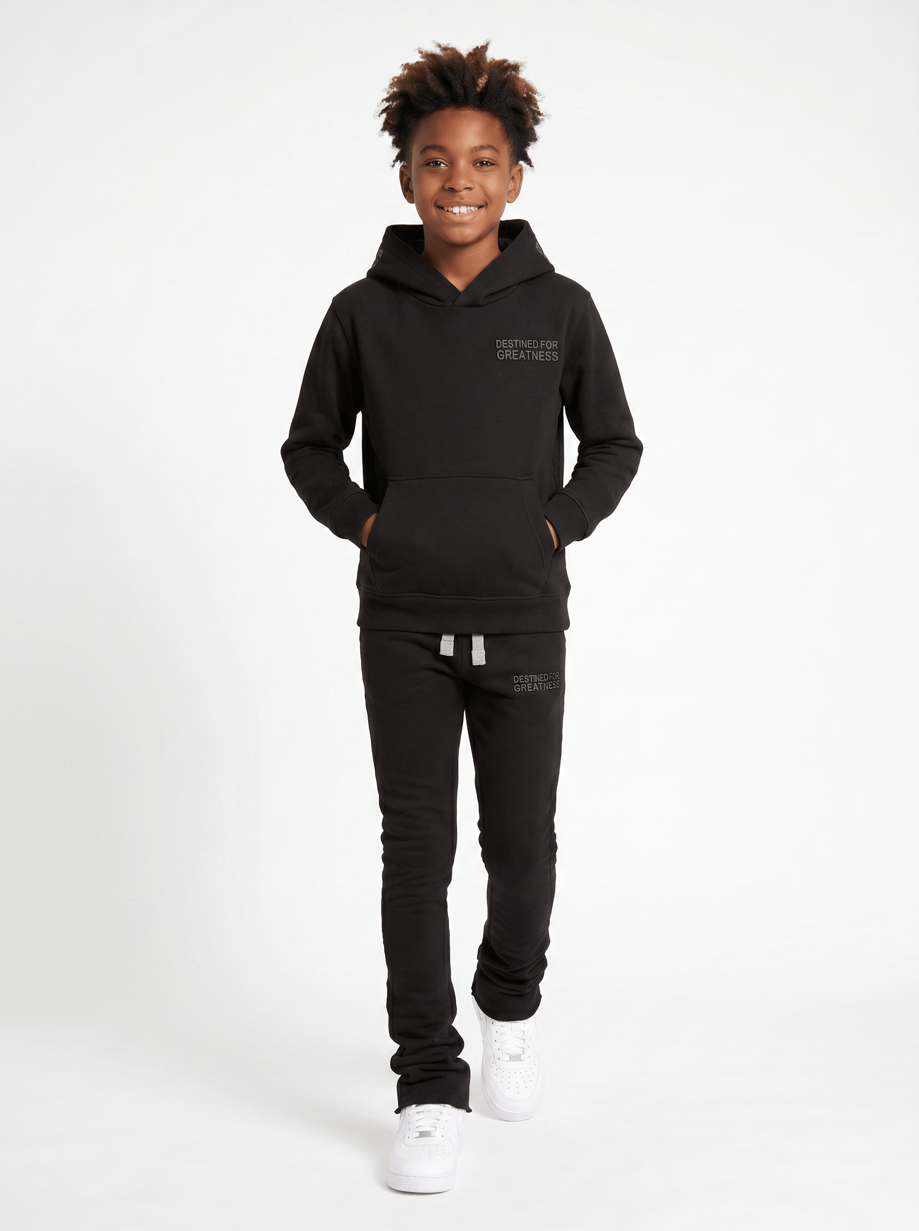 JC Kids Kids DFG Stacked Sweatpants