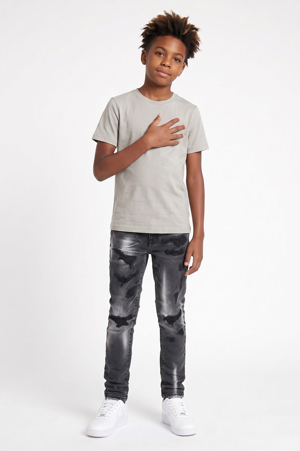 JC Kids Kids Geostorm Denim (Industrial Black)