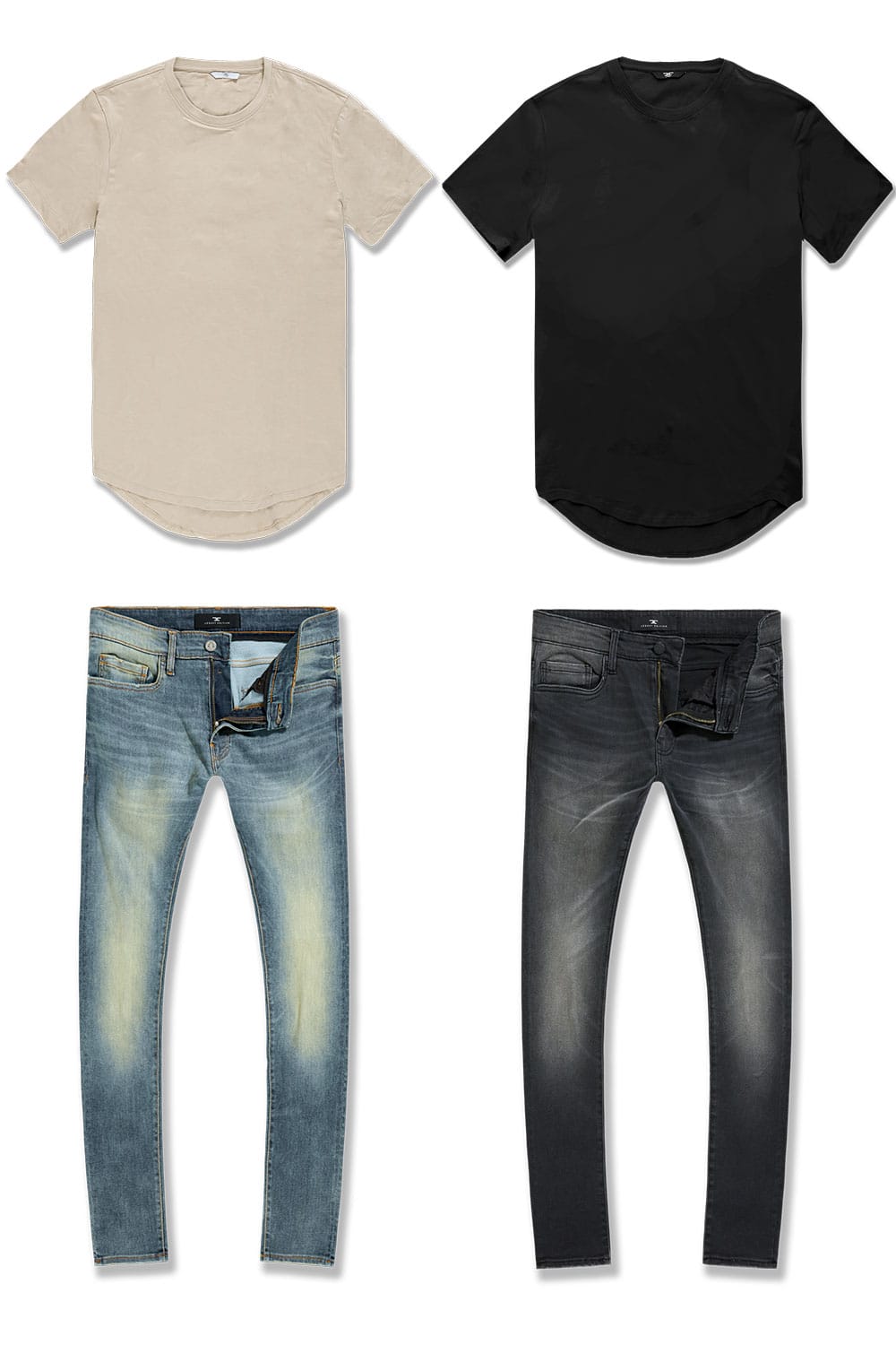 Jordan Craig Scallop x Neptune Denim 4 Pack #3 TOP: SMALL | BOTTOM : 30/30