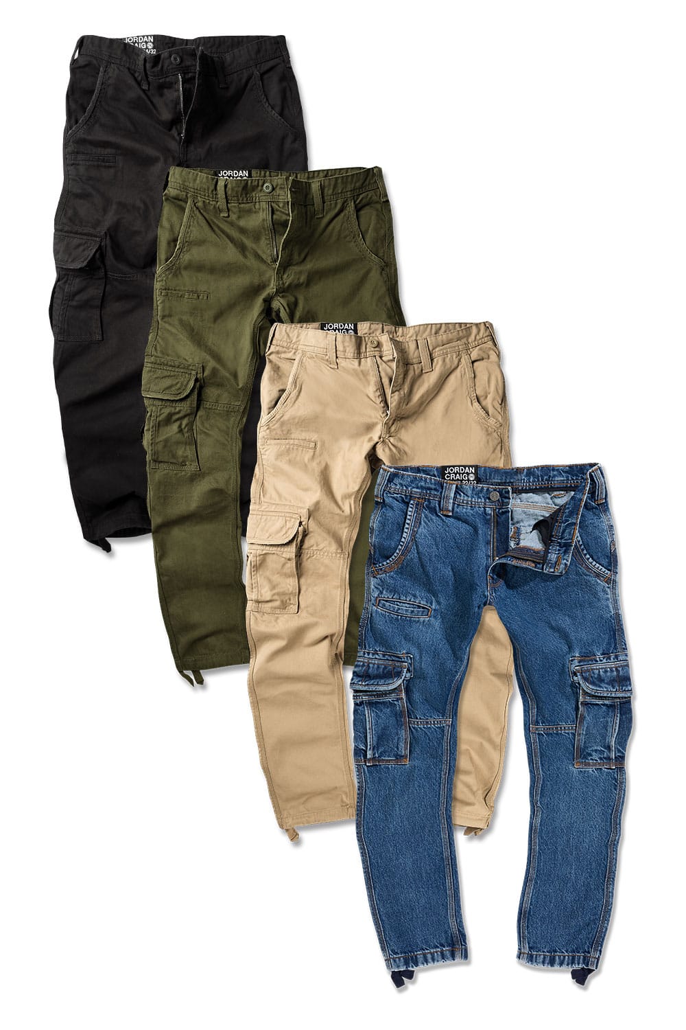 Xavier OG Cargo Pants & Denim 4 Pack