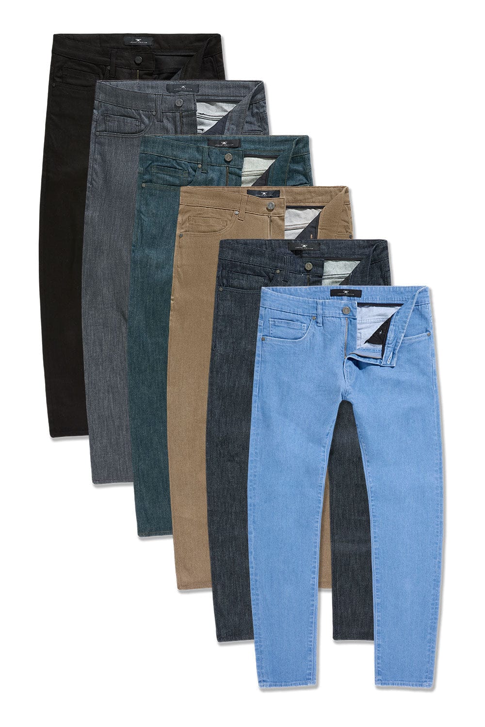 Stretchy Raw Denim 6 Pack Bundle