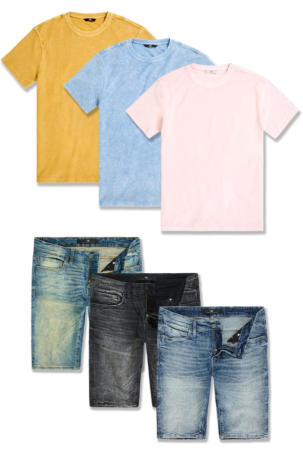 Jordan Craig Summer Sun T-Shirt & Short 6 Pack #2 TOP: SMALL | BOTTOM : 30