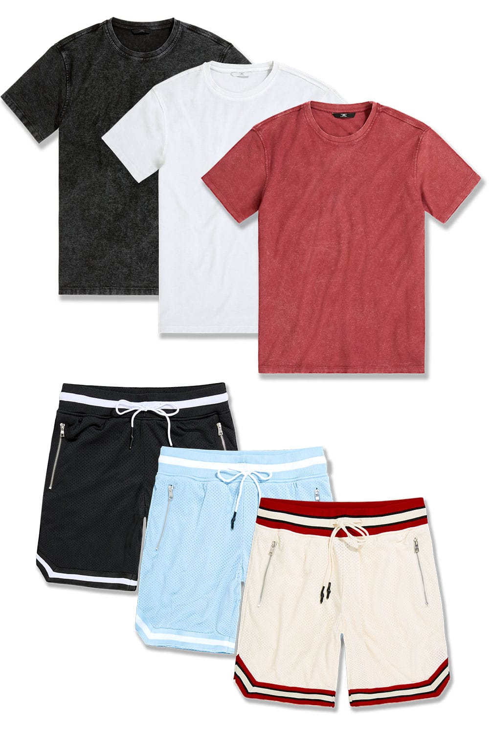 Jordan Craig Summer Sun T-Shirt & Short 6 Pack #3 S / S