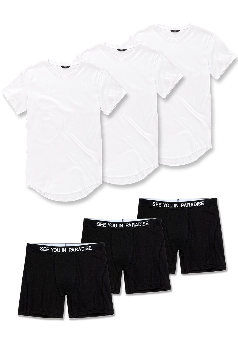 Jordan Craig SYIP Boxer Brief & Scallop T-Shirt 3 Pack S