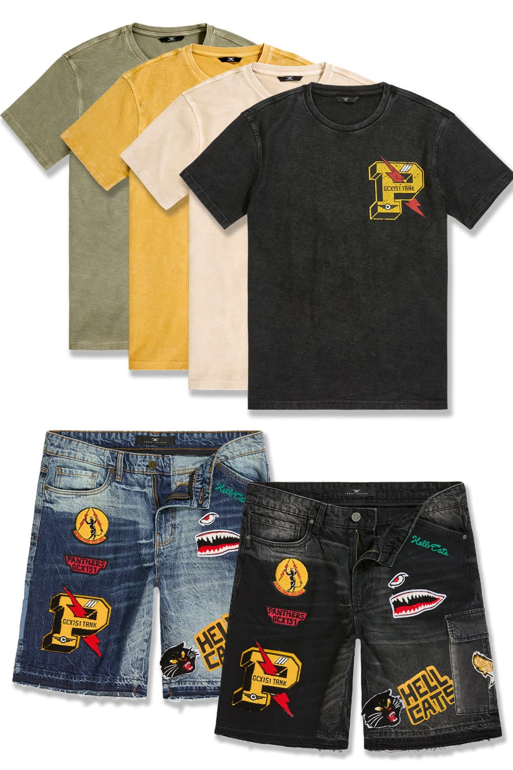Jordan Craig Saint-Tropez Overwatch 6 Pack TOP: SMALL | BOTTOM : 30