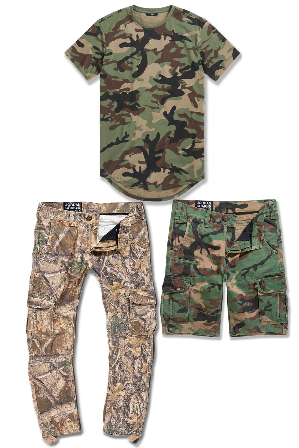 Jordan Craig Spring Transition Camo Bundle TOP: SMALL | BOTTOM : 30/30