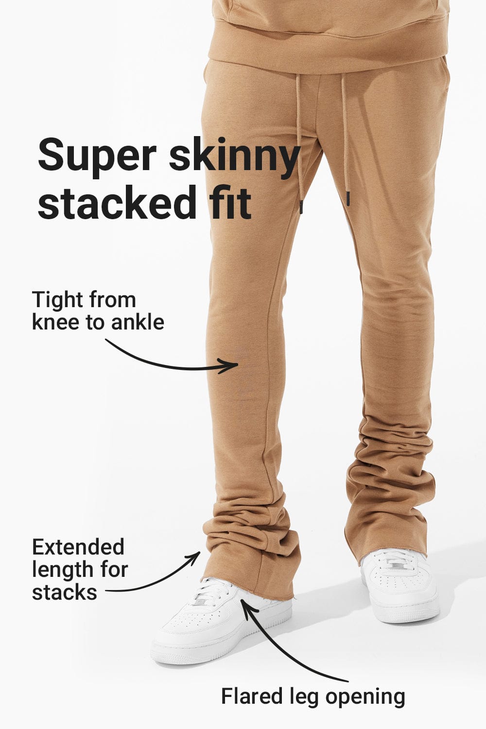 Jordan Craig Uptown Stacked Sweatpants