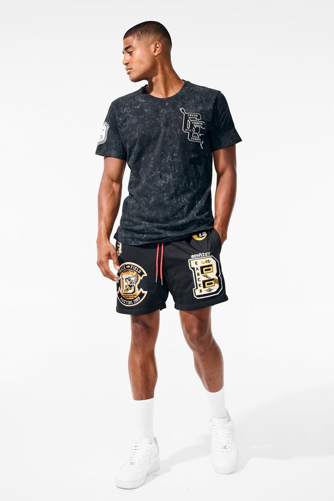 Athletic - Varsity Mesh Shorts (Black Bentley)
