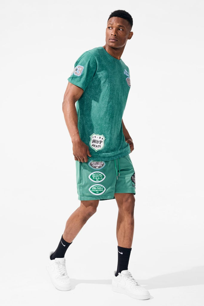 Athletic - Varsity Mesh Shorts (Kelly Forest)