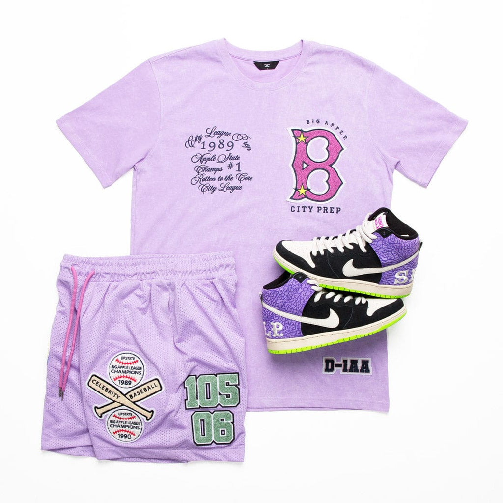 Athletic - Varsity Mesh Shorts (Matte Mauve)