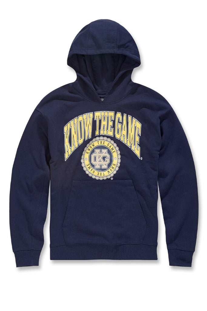 Know The Game Pullover Hoodie (Navy)