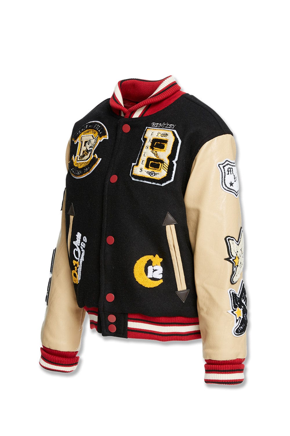 Track hotsell varsity jacket