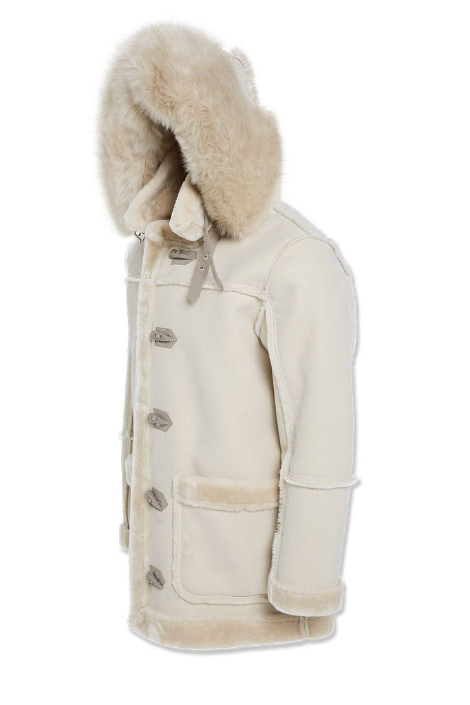 Big Men's Denali Shearling Jacket (Arctic Wolf)