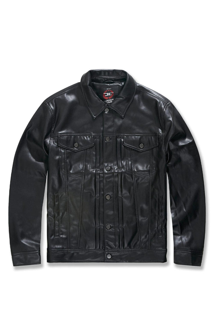 Jordan Craig Thriller Trucker Jacket (Black) S / Black