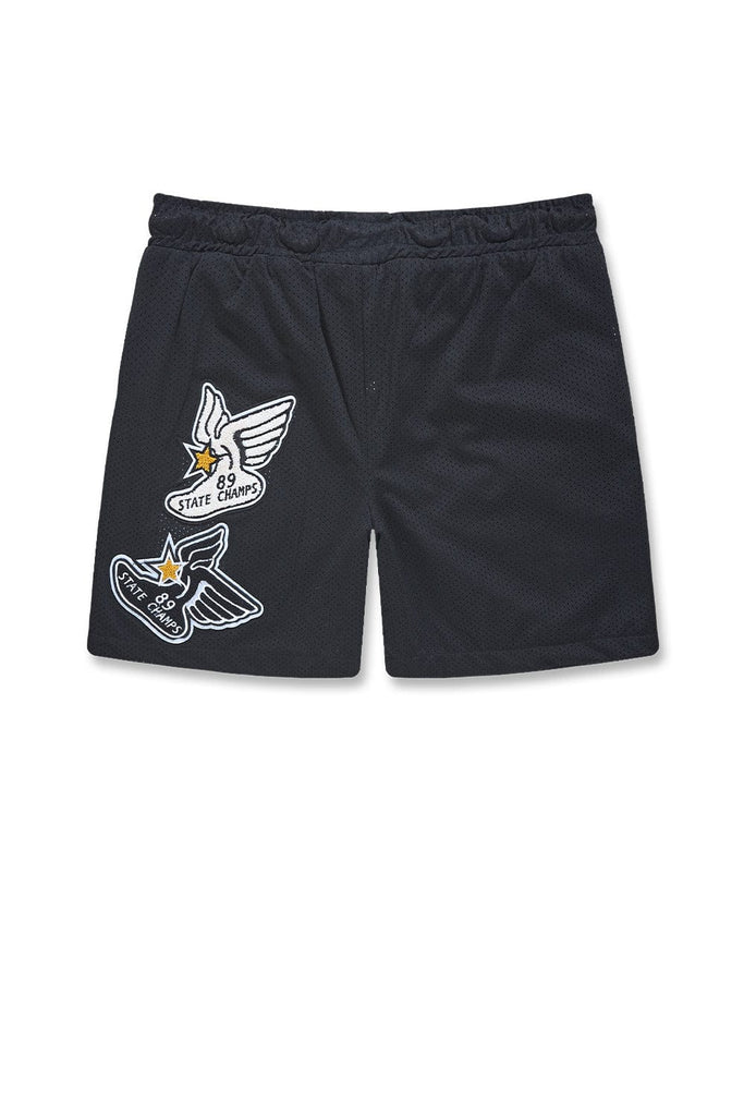 Athletic - Varsity Mesh Shorts (Black Bentley)