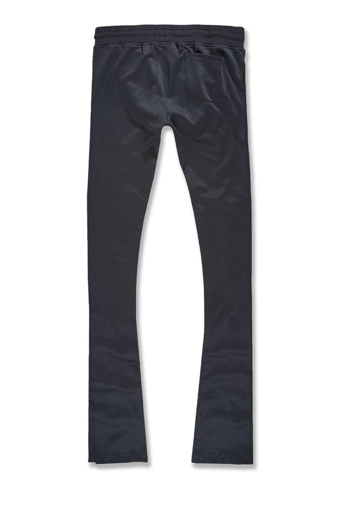 Jordan Craig Calabria Stacked Track Pants (Black)