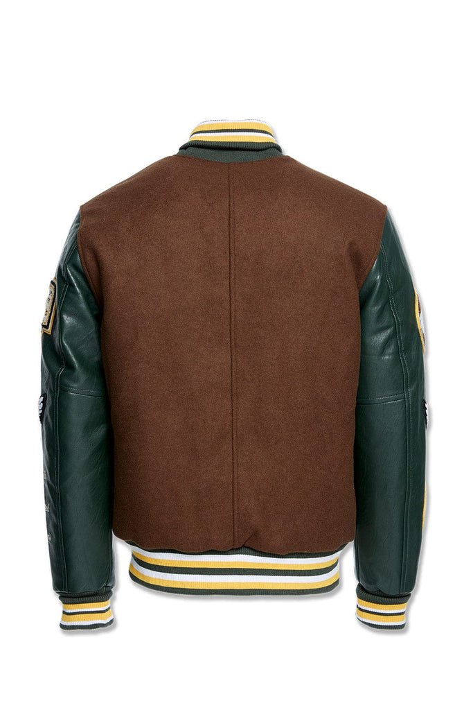 Big Men's Star Eagles Varsity Jacket (Mission)