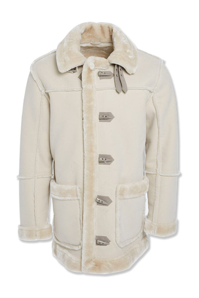 Big Men's Denali Shearling Jacket (Arctic Wolf)