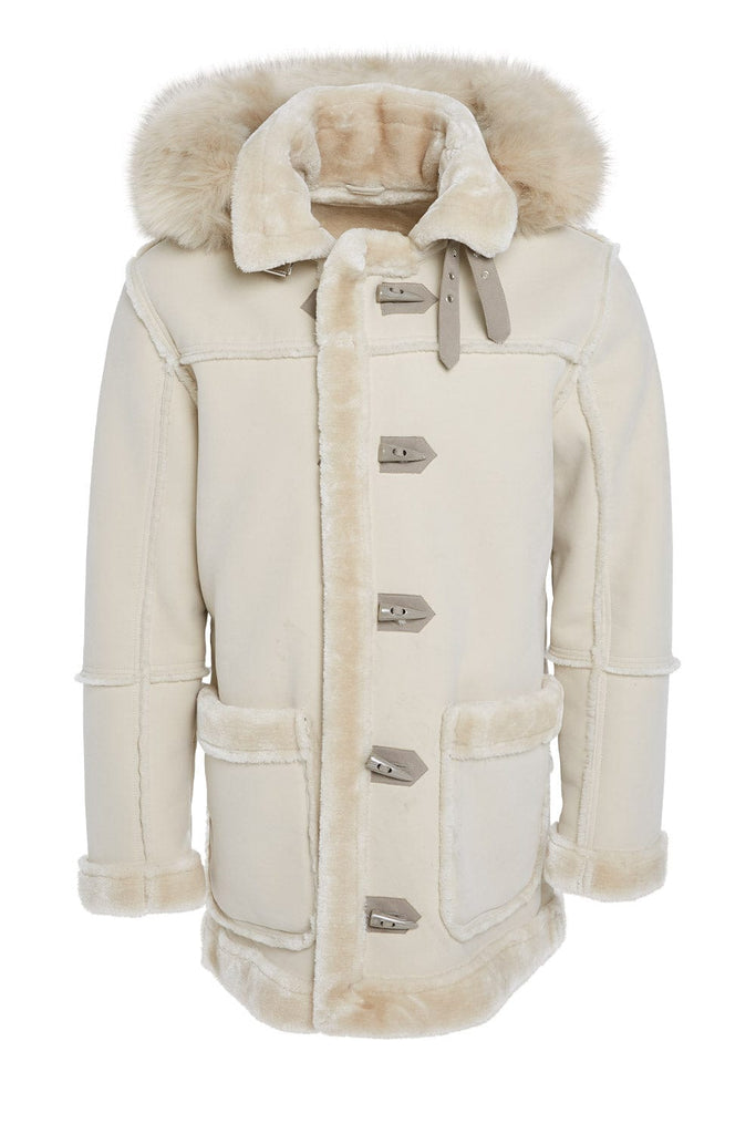 Denali Shearling Jacket (Arctic Wolf)