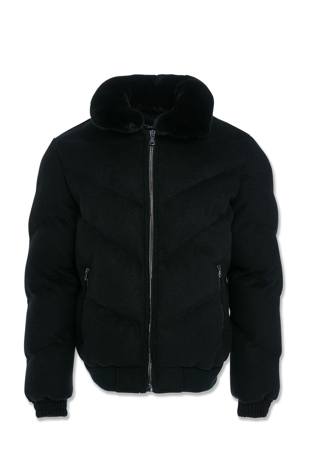 Jordan Craig Everest Wool Bubble Jacket (Black) S / Black