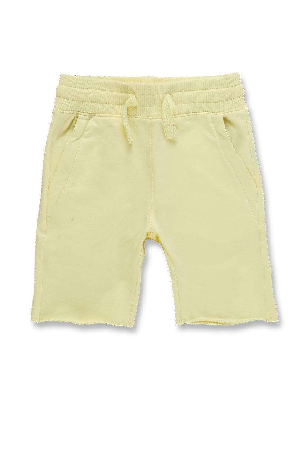 JC Kids Kids Palma French Terry Shorts (Exclusive) (Memorial Day Markdown) Pale Yellow / 2