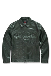 Thriller Trucker Jacket (Olive)