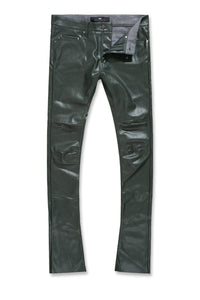 Ross Stacked - Thriller Pants (Olive)