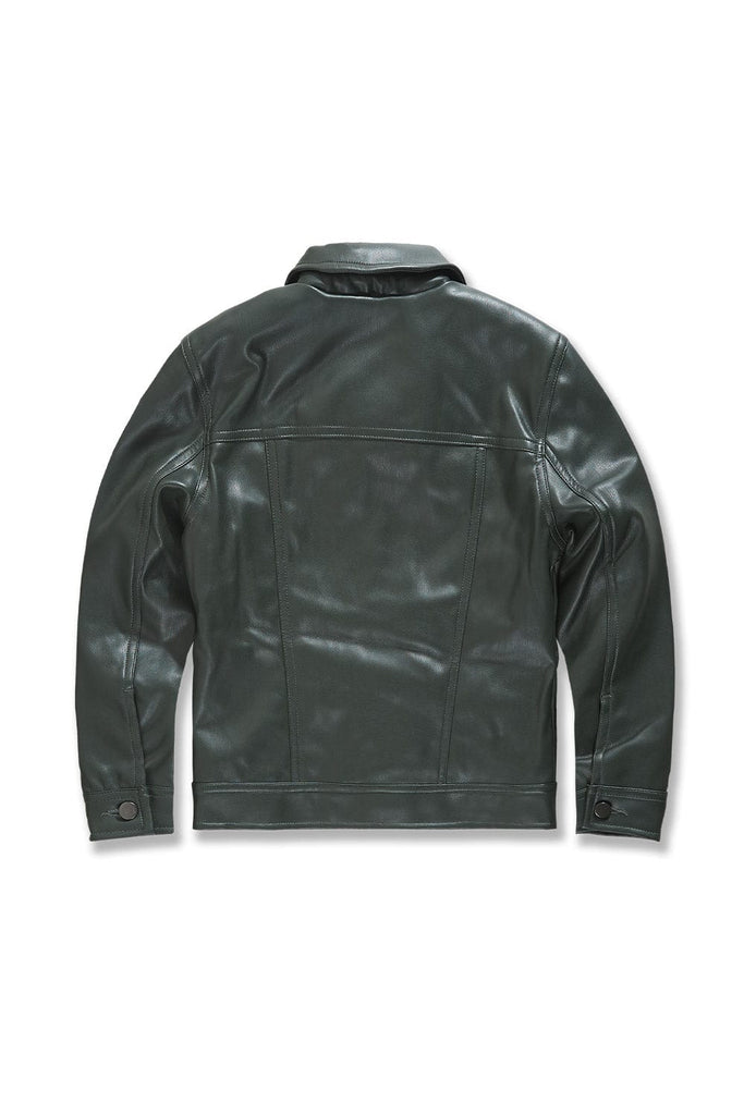 JC Kids Kids Thriller Trucker Jacket (Olive)