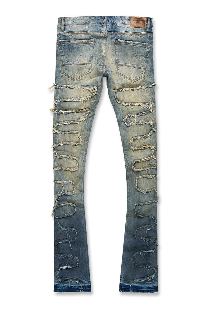 Martin Stacked - Python Denim (Vintage)