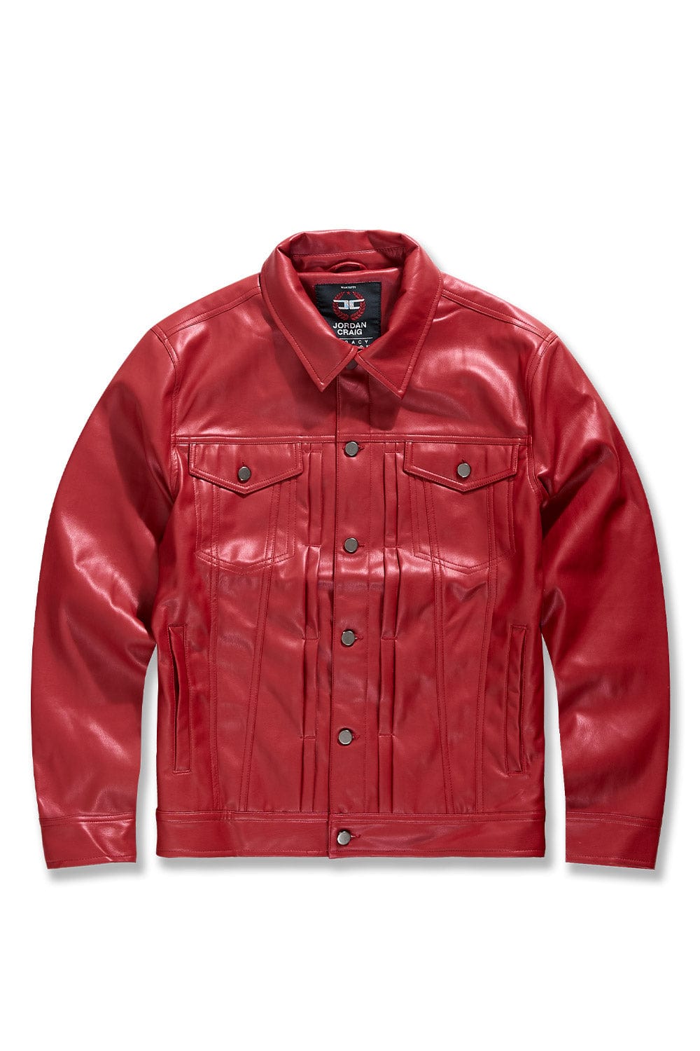 Jordan Craig Thriller Trucker Jacket (Red) S / Red