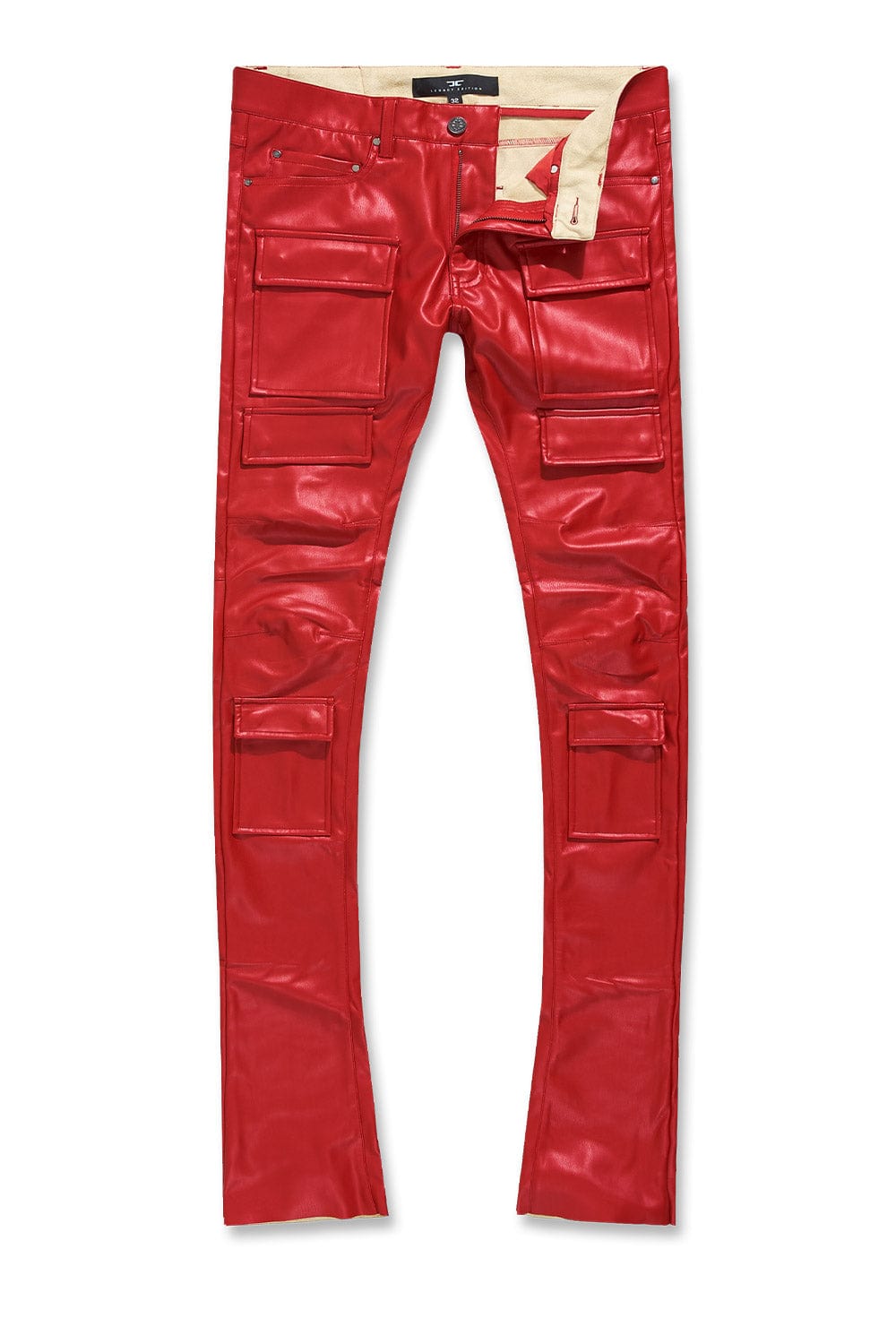 Jordan Craig Ross Stacked - Thriller Cargo Pants (Red)