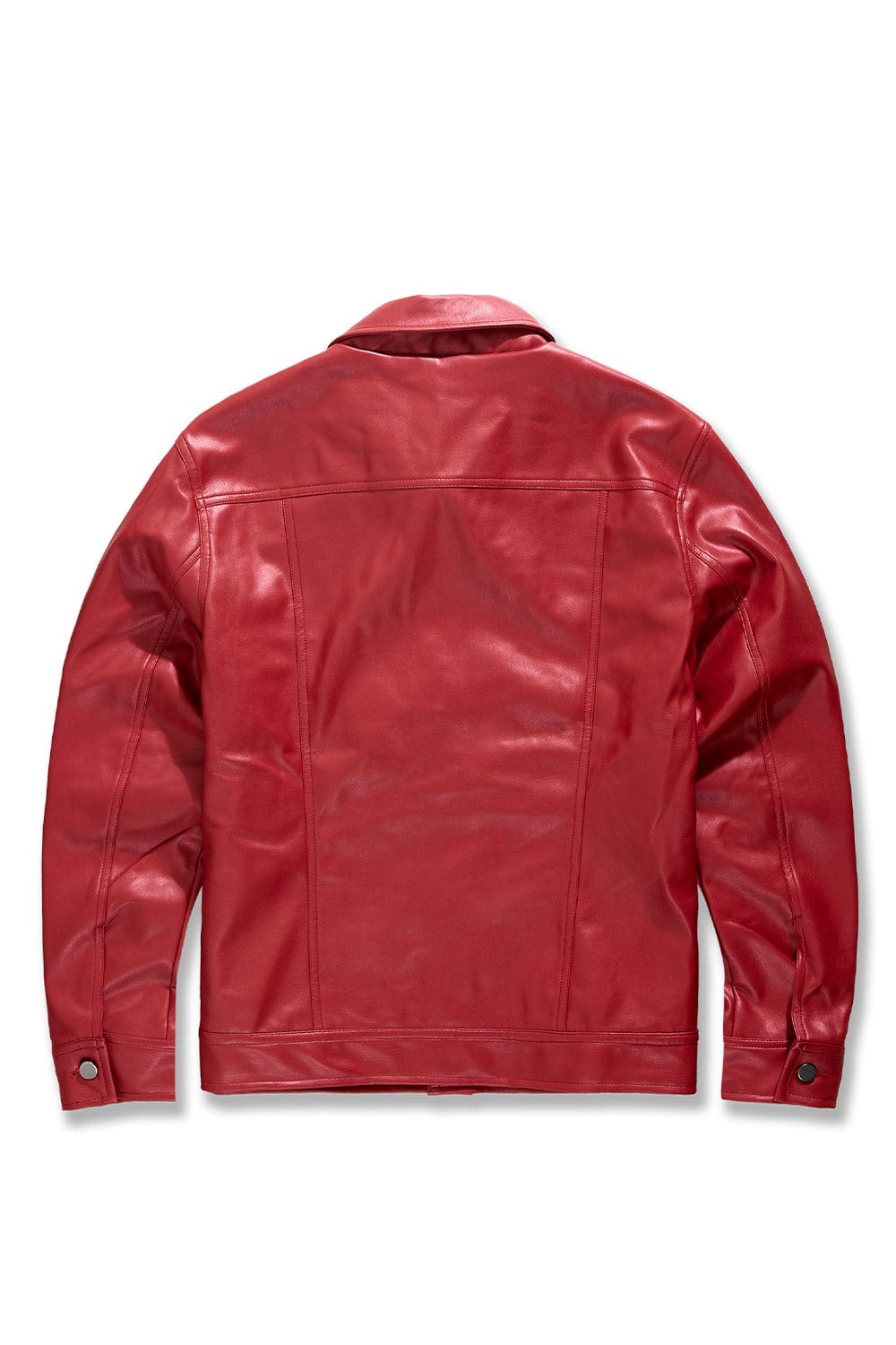 Jordan Craig Thriller Trucker Jacket (Red)