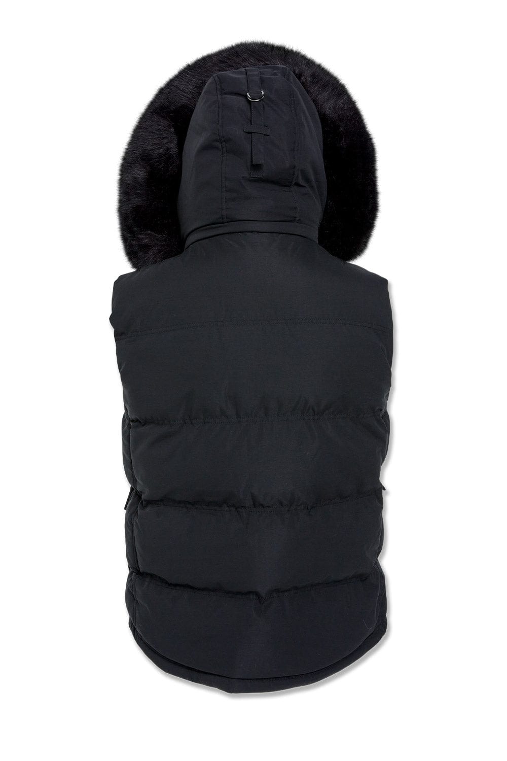 Jordan Craig Yukon Fur Lined Puffer Vest (Black)