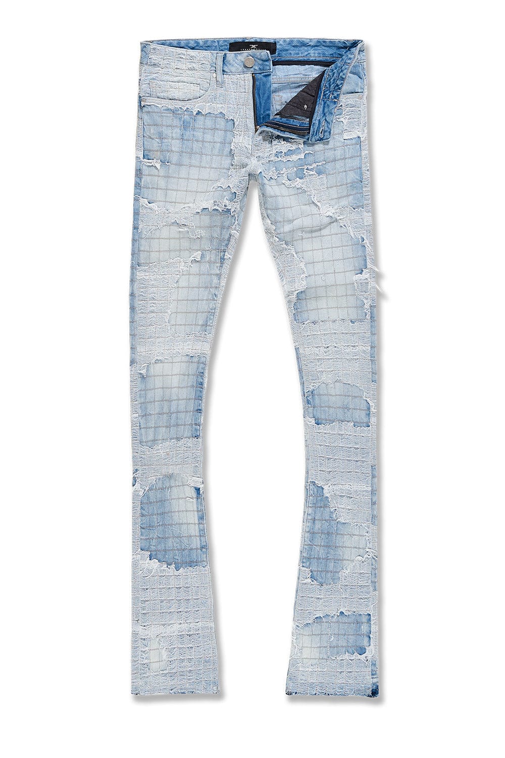 Martin Stacked - Full Moon Boro Denim (Ice Blue)