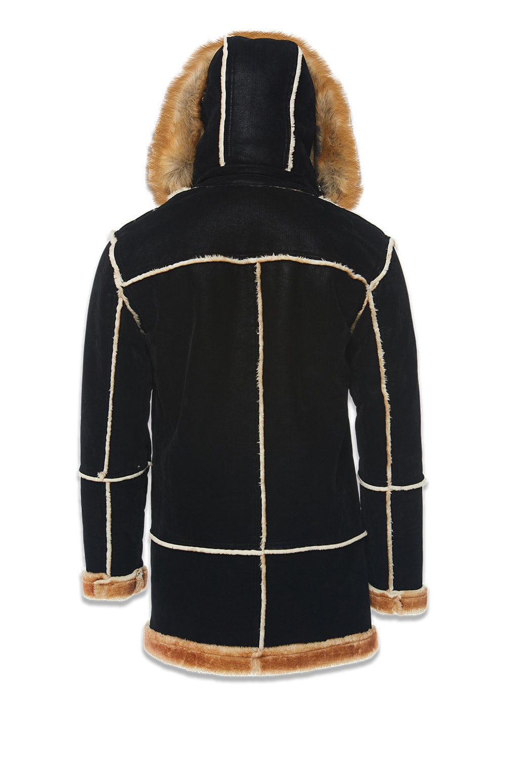 jordan craig tuscany striped shearling jacket