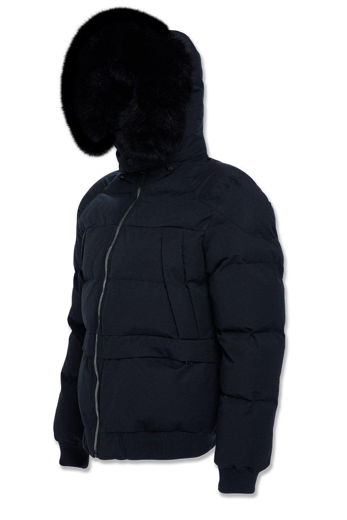 Jordan Craig Cross Bay Bomber Jacket (Noir)