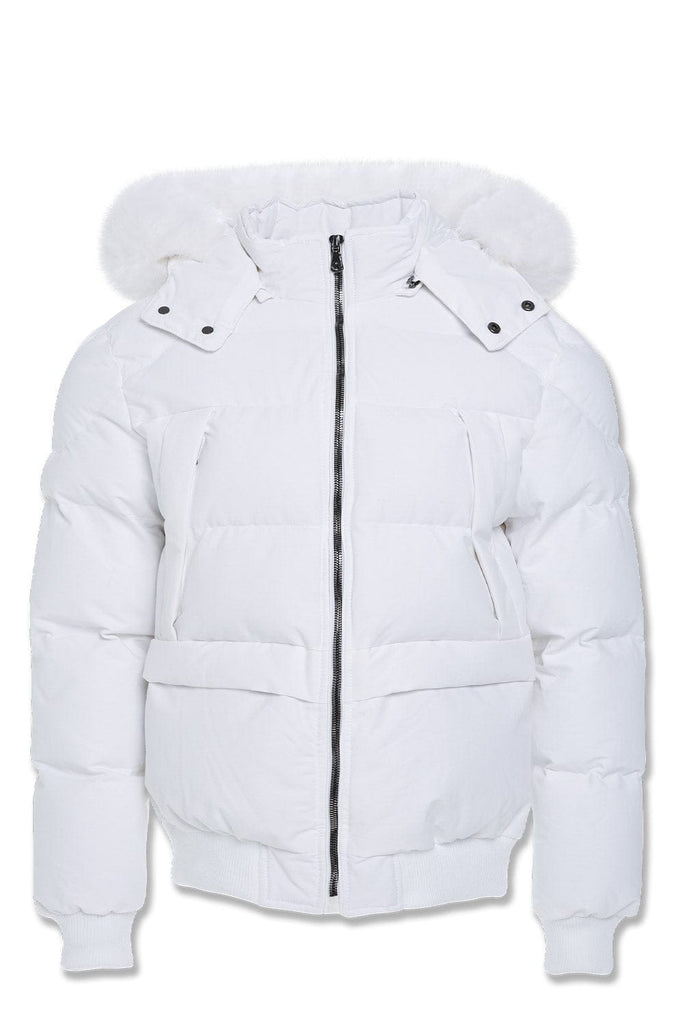 Cross Bay Bomber Jacket (White)