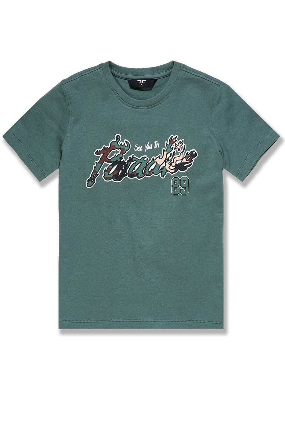 JC Kids Kids Ibiza T-Shirt (Vintage Camo) 2 / Vintage Camo