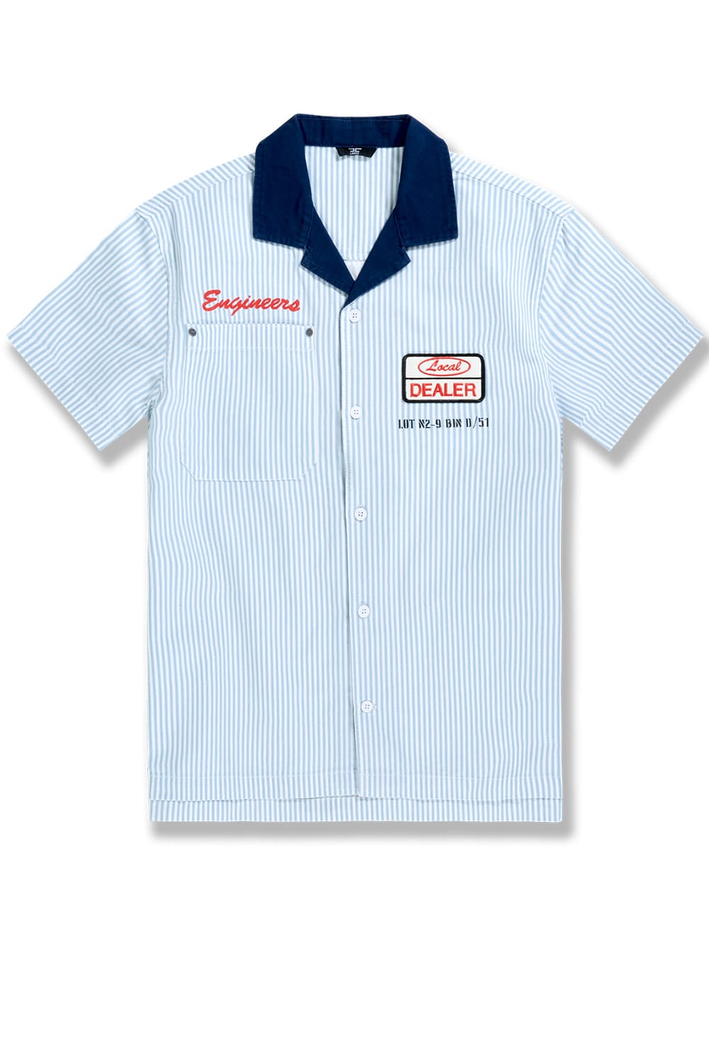 Jordan Craig The Re-Up Mechanic Shirt Bengal Stripe / S