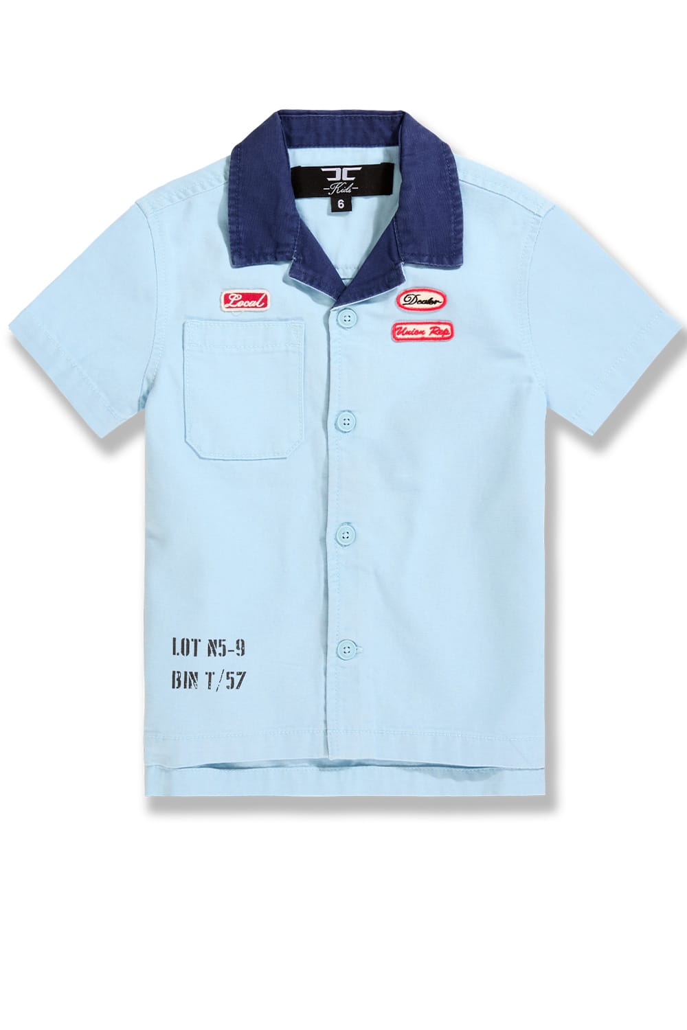 JC Kids Kids The Re-Up Mechanic Shirt Service Blue / 2